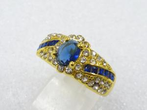 色石　指輪(16号)